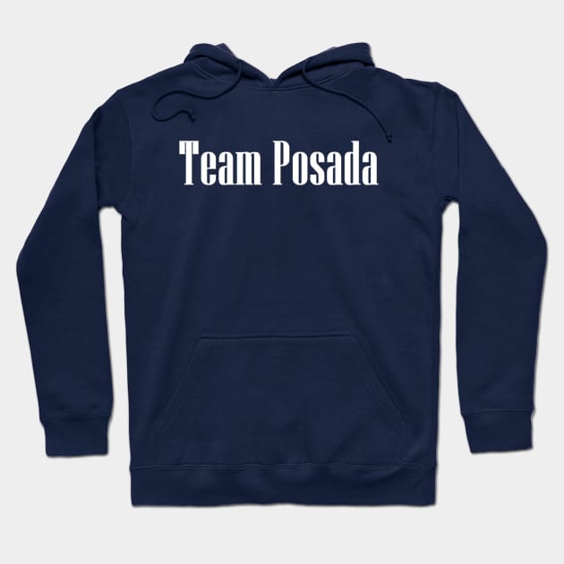 Team Posada Design Hoodie by Bleeding Yankee Blue